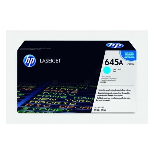 HP toner cyan (C9731A / 645A)