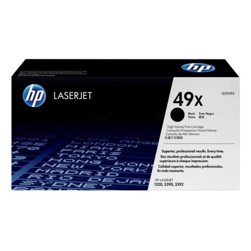 HP toner noir (Q5949X / 49X) (grande capacité)