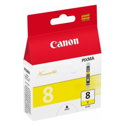 Canon cartouche d'impression jaune (0623B001 / CLI8Y)