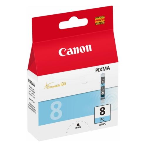 Canon cartouche d'impression photo cyan (0624B001 / CLI8PC)