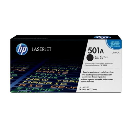 HP toner noir (Q6470A / 501A)