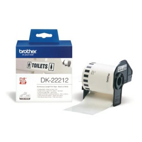 Brother étiquettes blanc (DK22212), 62mm