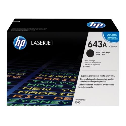 HP toner noir (Q5950A / 643A)