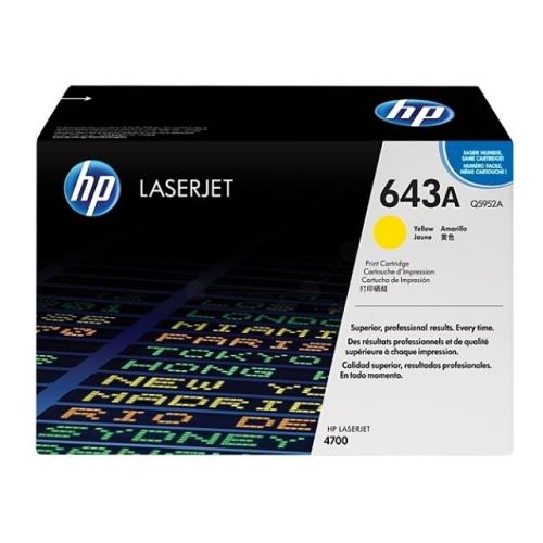 HP toner jaune (Q5952A / 643A)