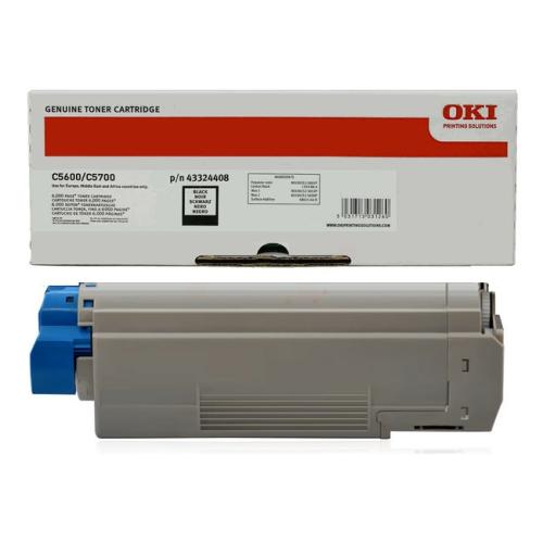 Oki toner noir (43324408 /)