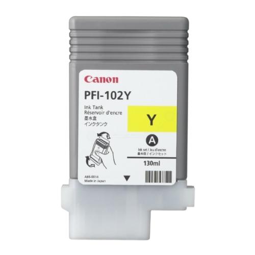 Canon cartouche d'impression jaune (0898B001 / PFI102Y)