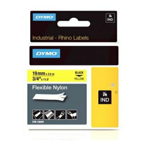 Dymo ruban noir sur jaune (18757 / S0718090)