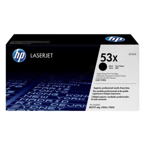 HP toner noir (Q7553X / 53X)