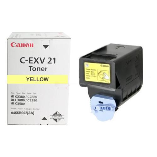 Canon toner jaune (0455B002 / CEXV21)