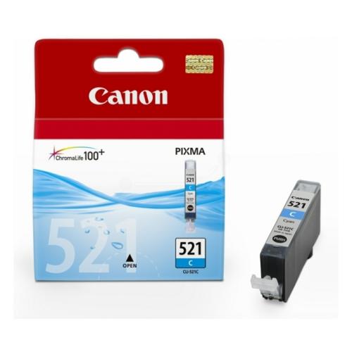 Canon cartouche d'impression cyan (2934B001 / CLI521C)