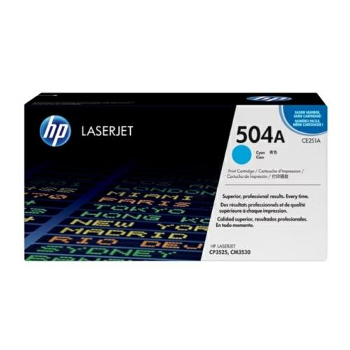 HP toner cyan (CE251A / 504A)