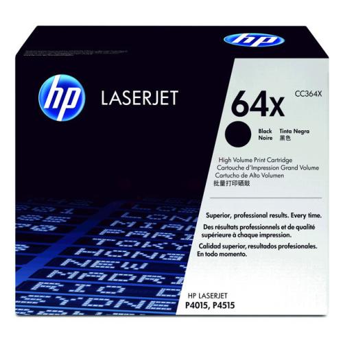 HP toner noir (CC364X / 64X) (grande capacité)