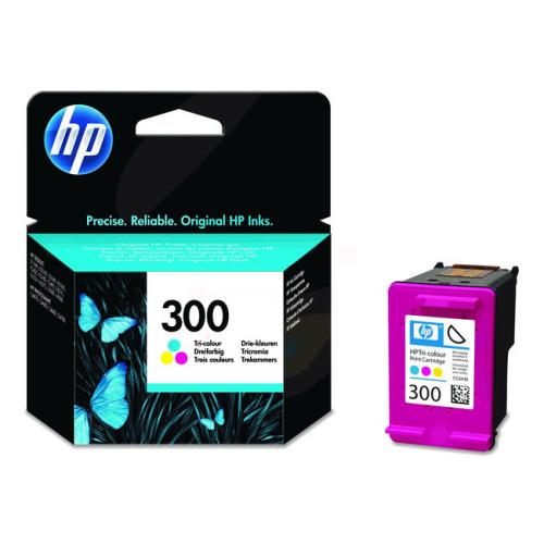 HP cartouche d'impression couleur (CC643EE / 300)