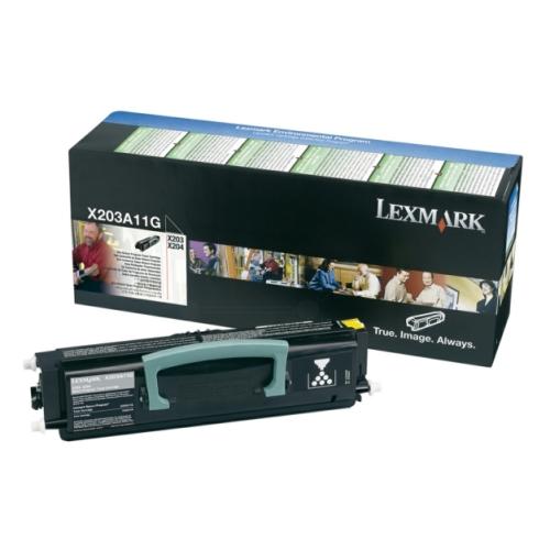 Lexmark toner noir (X203A11G / 0X203A11G) (Retour)