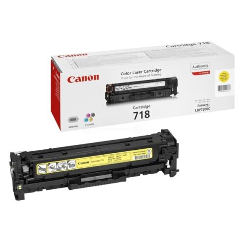 Canon toner jaune (2659B002 / 718Y)