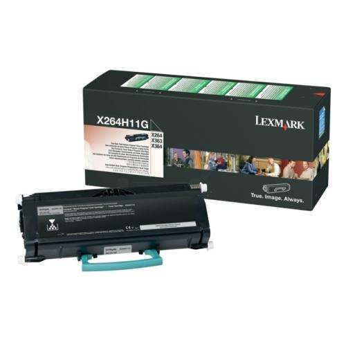 Lexmark toner noir (X264H11G / 0X264H11G) (Retour)