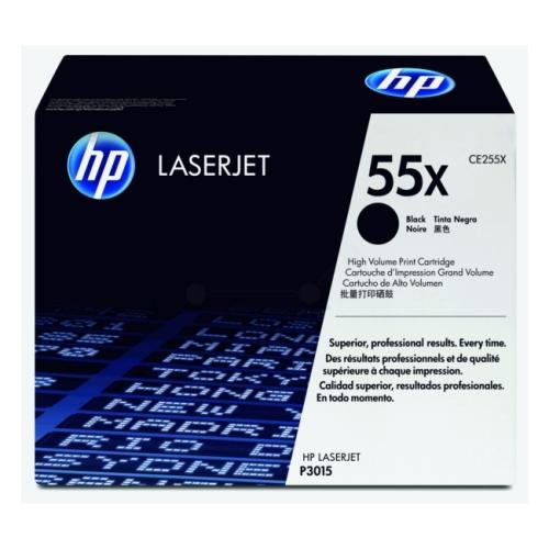 HP toner noir (CE255X / 55X) (grande capacité)