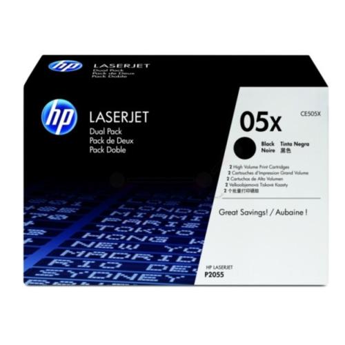 HP toner noir (CE505XD / 05XD) (Double Pack)