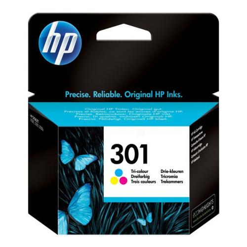 HP cartouche d'impression couleur (CH562EE / 301)