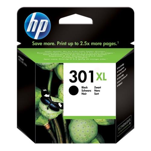 HP cartouche d'impression noir (CH563EE / 301XL) (grande capacité)