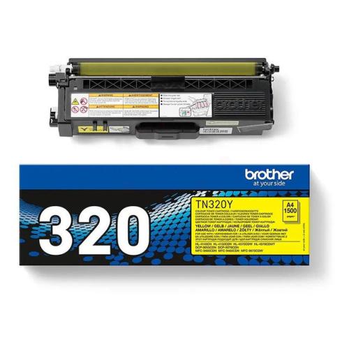 Brother toner jaune (TN320Y)