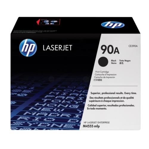 HP toner noir (CE390A / 90A)