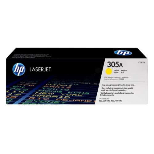 HP toner jaune (CE412A / 305A)