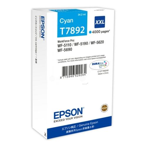 Epson cartouche d'impression cyan (C13T789240 / T7892XXL) (grande capacité)