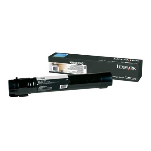 Lexmark toner noir (X950X2KG / 0X950X2KG) (grande capacité)