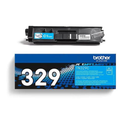 Brother toner cyan (TN329C /) (grande capacité)