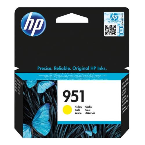 HP cartouche d'impression jaune (CN052AE / 951)