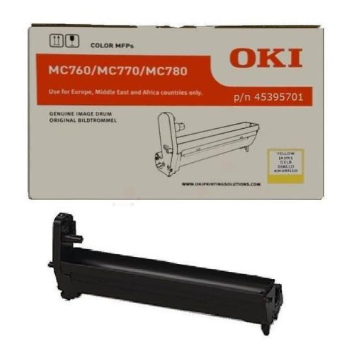 Oki kit tambour imprimante jaune (45395701)