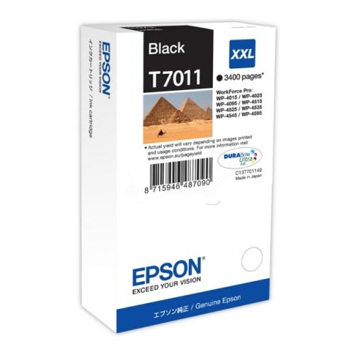 Epson cartouche d'impression noir (C13T70114010 / T7011)