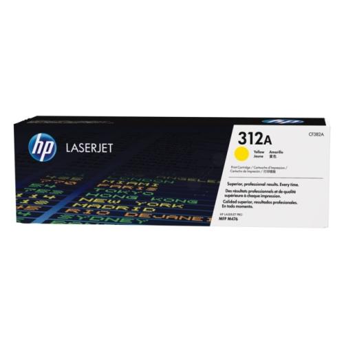 HP toner jaune (CF382A / 312A)