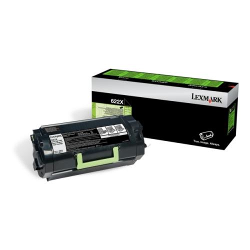 Lexmark toner noir (62D2X00 / 622X) (Retour, grande capacité)