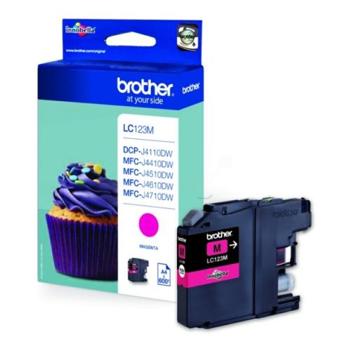 Brother cartouche d'impression magenta (LC123M /)