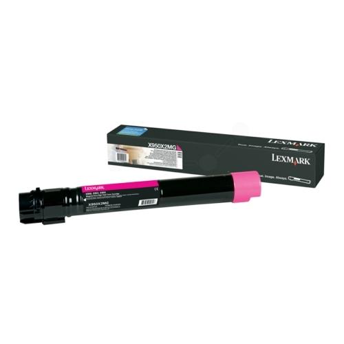 Lexmark toner magenta (X950X2MG / 0X950X2MG) (grande capacité)