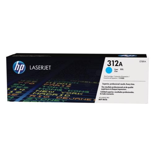 HP toner cyan (CF381A / 312A)