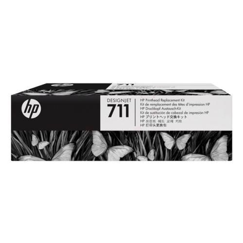 HP cartouche d'impression noir / cyan / magenta / jaune (C1Q10A / 711) (value pack)