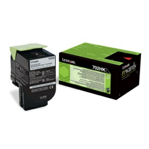 Lexmark toner noir (70C2HK0 / 702HK) (Retour)