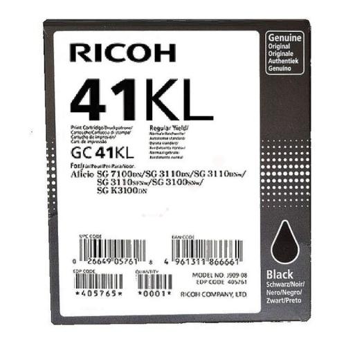 Ricoh cartouche d'impression noir (405765 / GC41KL)