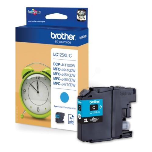 Brother cartouche d'impression cyan (LC125XLC)