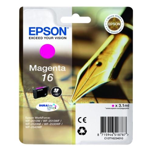 Epson cartouche d'impression magenta (C13T16234010 / 16)