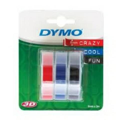 Dymo Ruban de marquage noir / rouge / bleu (S0847750 /)