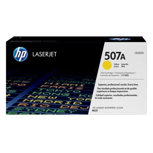 HP toner jaune (CE402A / 507A)