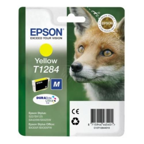 Epson cartouche d'impression jaune (C13T12844012 / T1284)