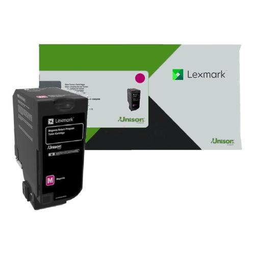 Lexmark toner magenta (74C2SM0 / 0074C2SM0) (Retour)