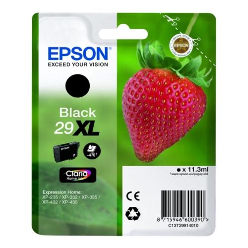 Epson cartouche d'impression noir (C13T29914012 / 29XL) (grande capacité)