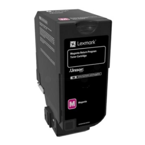 Lexmark toner magenta (74C2HME / 074C2HME) (Retour)