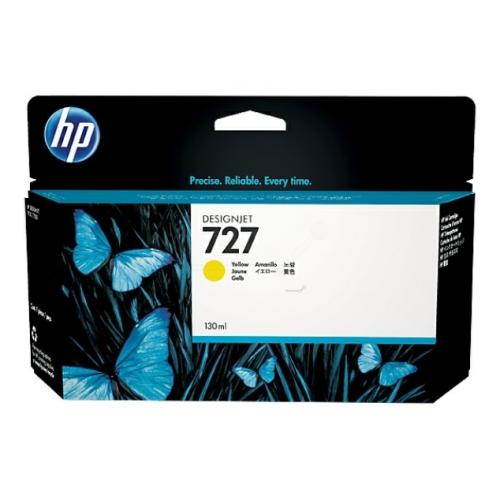 HP cartouche d'impression jaune (F9J78A / 727)